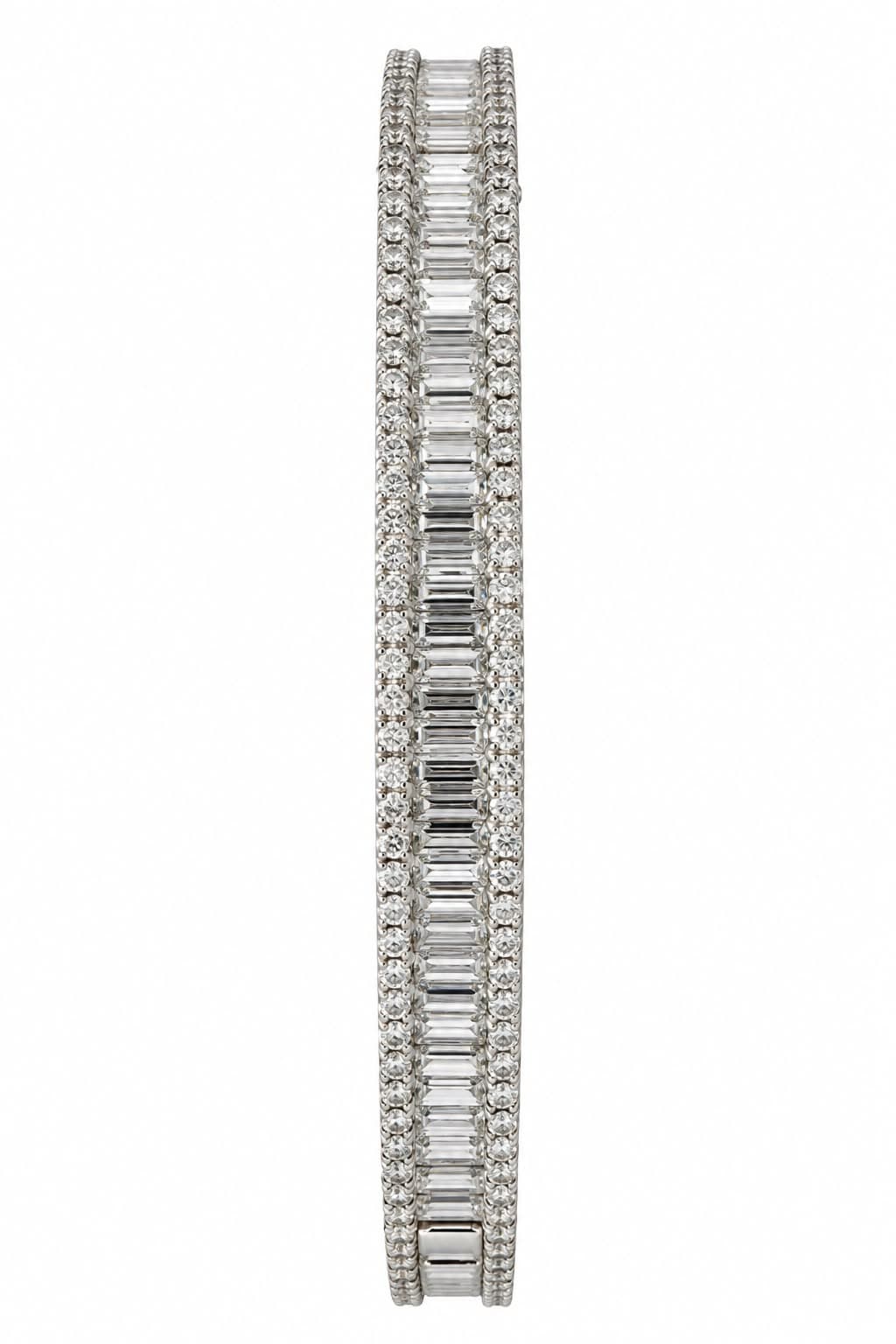 18K White Gold Diamond Bracelet — view 1